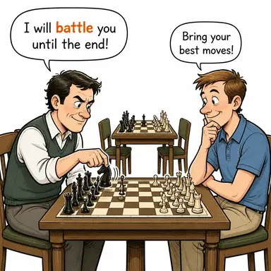 battle karikatür