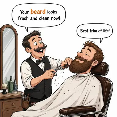 beard karikatür