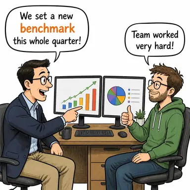 benchmark karikatür