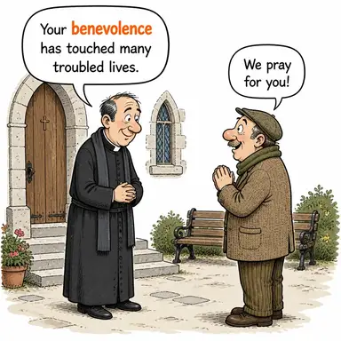 benevolence karikatür