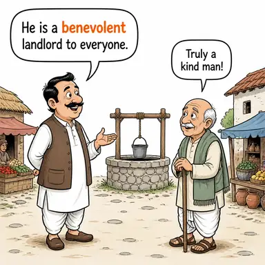 benevolent karikatür