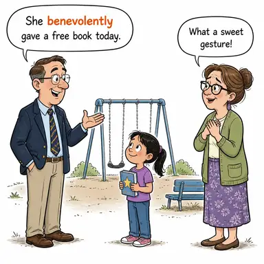 benevolently karikatür