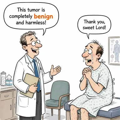 benign karikatür