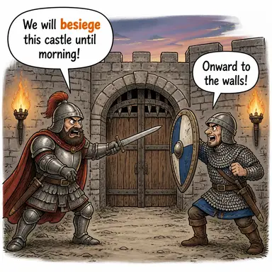 besiege karikatür