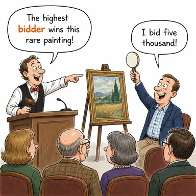 bidder karikatür