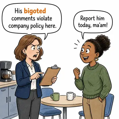 bigoted karikatür