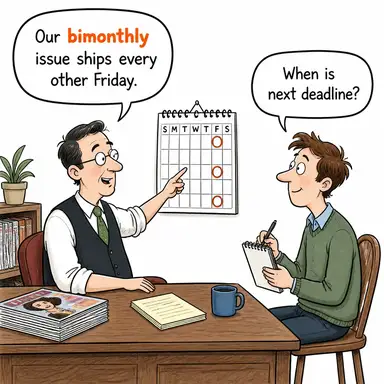 bimonthly karikatür