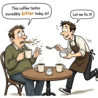 bitter karikatür