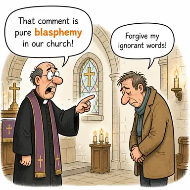 blasphemy karikatür