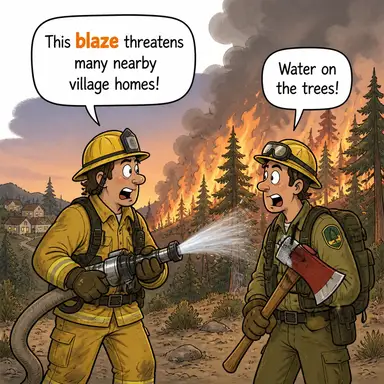 blaze karikatür