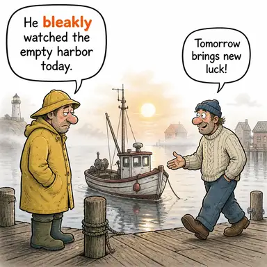 bleakly karikatür