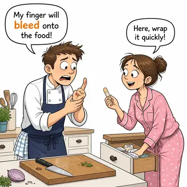 bleed karikatür