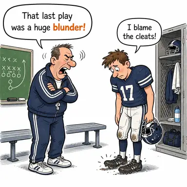 blunder karikatür