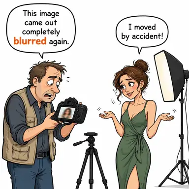 blurred karikatür