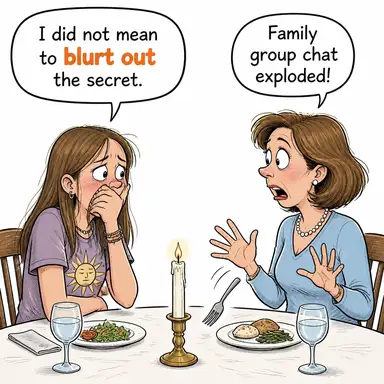 blurt out karikatür