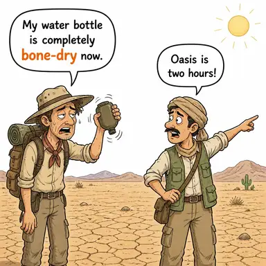 bone-dry karikatür