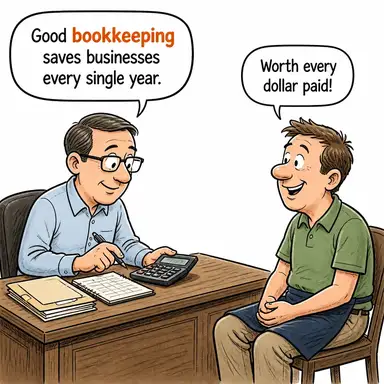 bookkeeping karikatür
