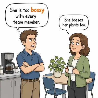 bossy karikatür