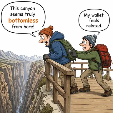 bottomless karikatür
