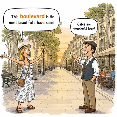boulevard karikatür