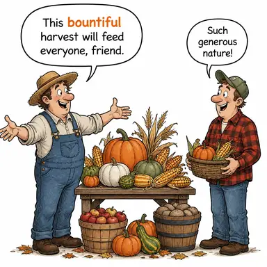 bountiful karikatür