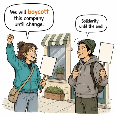 boycott karikatür