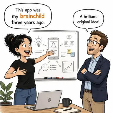 brainchild karikatür