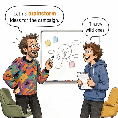 brainstorm karikatür