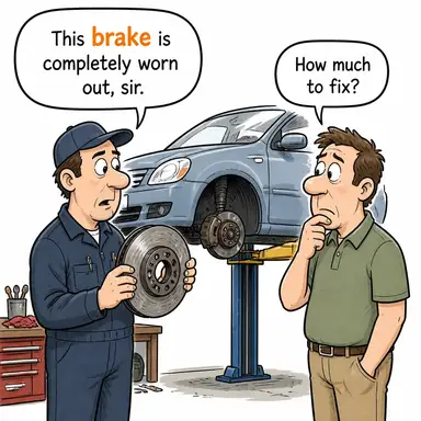 brake karikatür