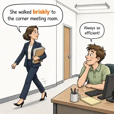 briskly karikatür