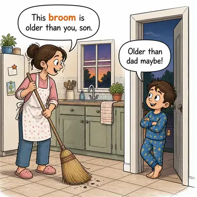 broom karikatür