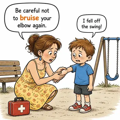 bruise karikatür