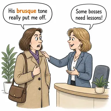 brusque karikatür