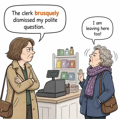 brusquely karikatür