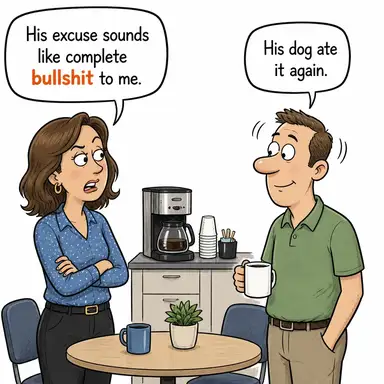 bullshit karikatür