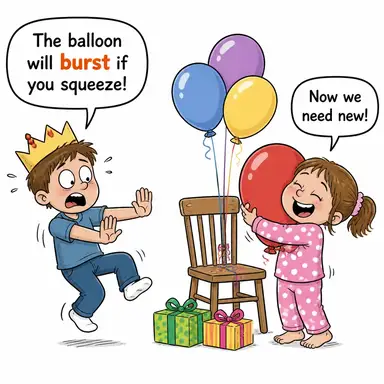 burst karikatür