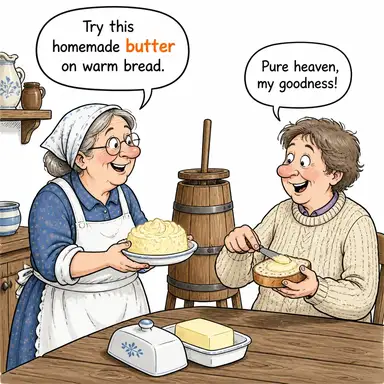 butter karikatür
