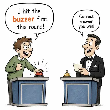 buzzer karikatür