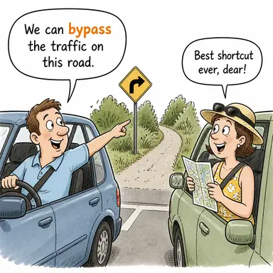 bypass karikatür
