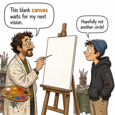 canvas karikatür