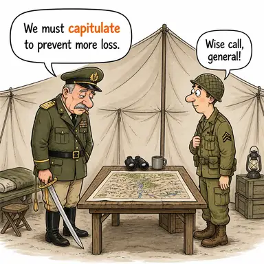 capitulate karikatür