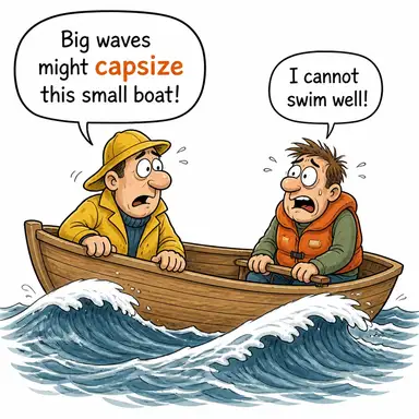 capsize karikatür