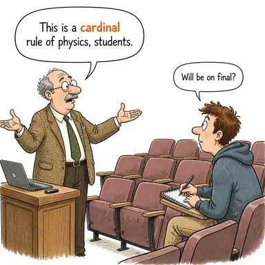 cardinal karikatür