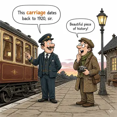 carriage karikatür