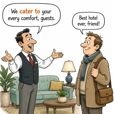 cater to karikatür