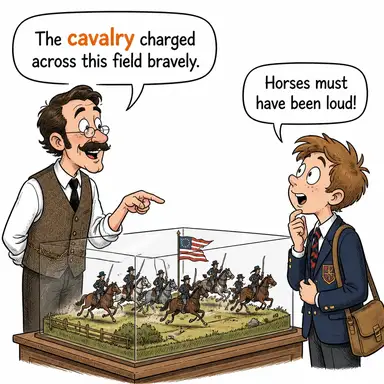 cavalry karikatür