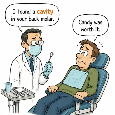 cavity karikatür