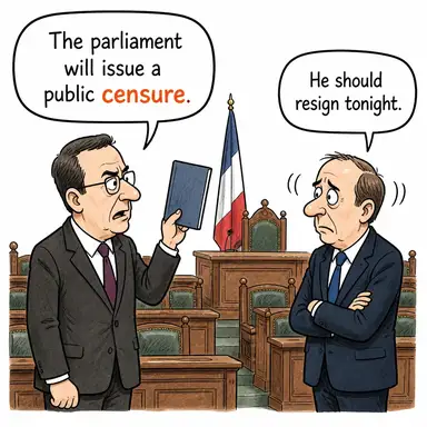 censure karikatür