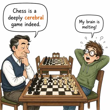 cerebral karikatür