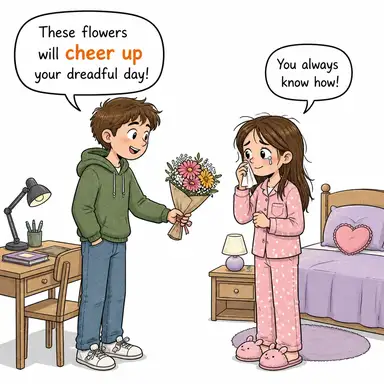 cheer up karikatür